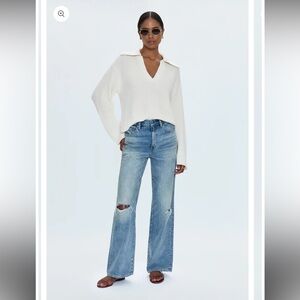 Pistola HENDRIX HIGH RISE BAGGY JEAN - APPRENTICE DISTRESSED